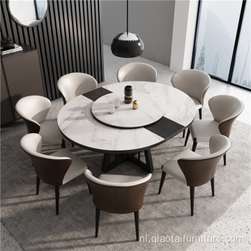 Moderne luxe multifunctionele ronde eettafel